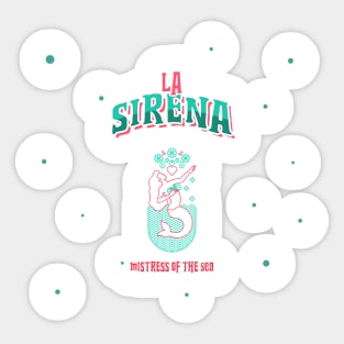 La Sirena Sticker